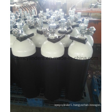 Aluminum Gas Cylinder with Top Thread Valve